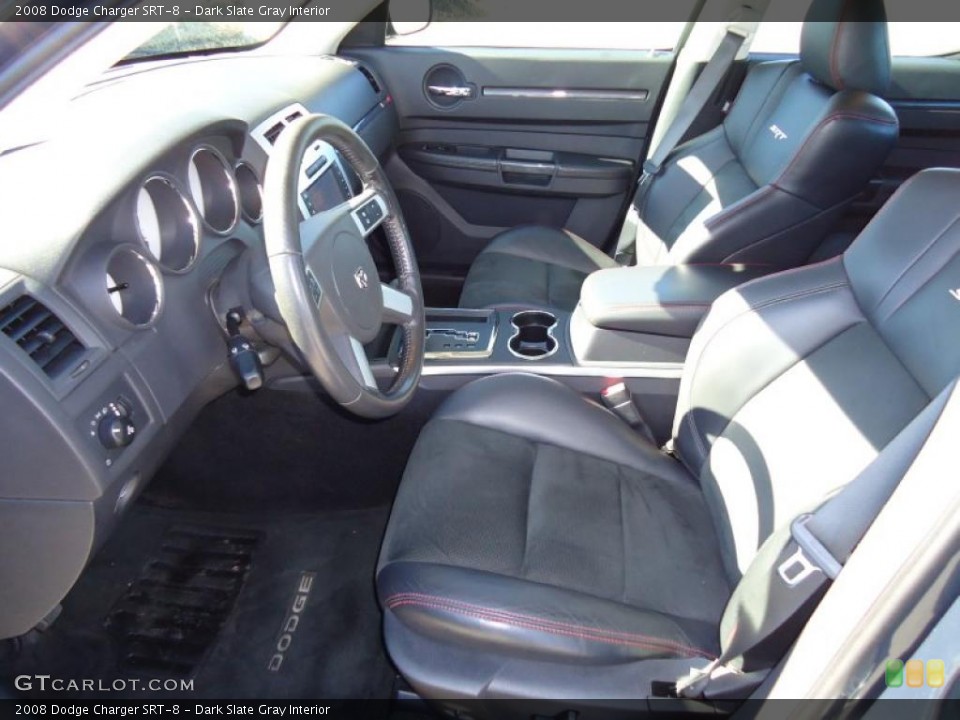 Dark Slate Gray Interior Photo for the 2008 Dodge Charger SRT-8 #42075767