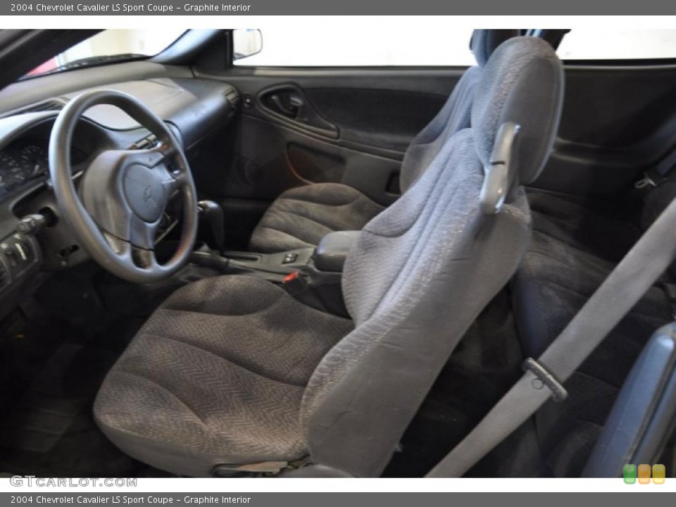 Graphite Interior Photo for the 2004 Chevrolet Cavalier LS Sport Coupe #42076007