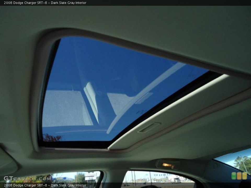 Dark Slate Gray Interior Sunroof for the 2008 Dodge Charger SRT-8 #42076215
