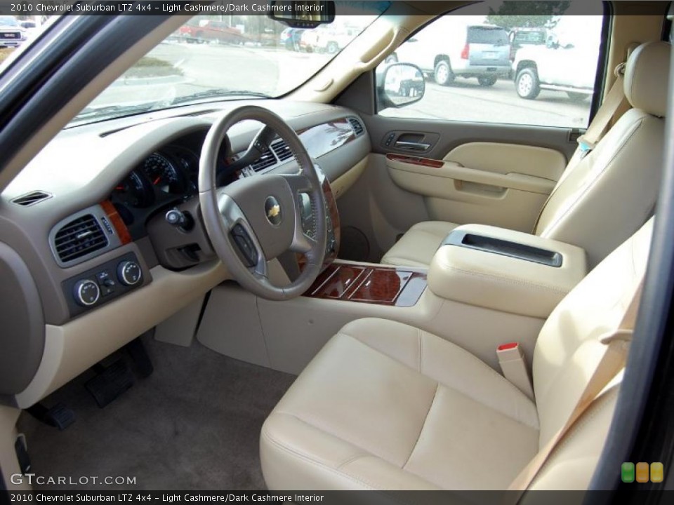 Light Cashmere/Dark Cashmere Interior Photo for the 2010 Chevrolet Suburban LTZ 4x4 #42077083