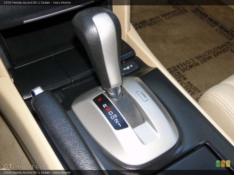 Ivory Interior Transmission for the 2009 Honda Accord EX-L Sedan #42080239