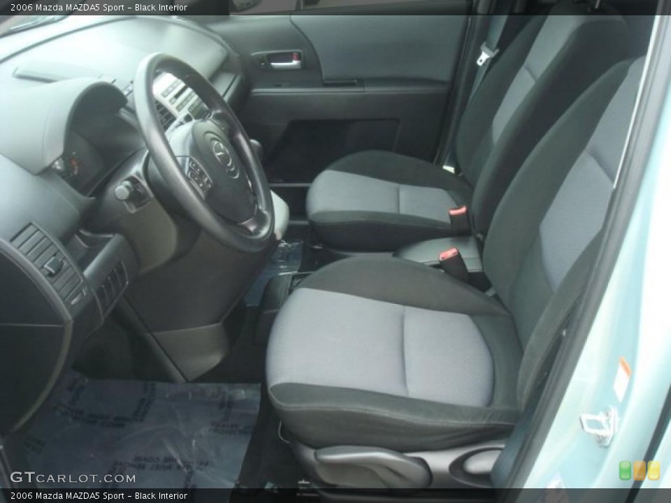 Black Interior Photo for the 2006 Mazda MAZDA5 Sport #42081255