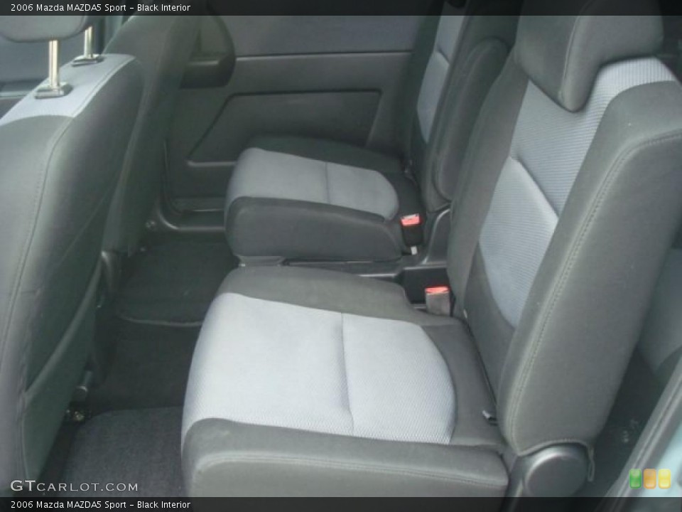 Black Interior Photo for the 2006 Mazda MAZDA5 Sport #42081271