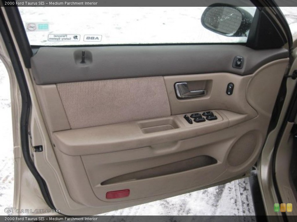 Medium Parchment Interior Door Panel for the 2000 Ford Taurus SES #42081587