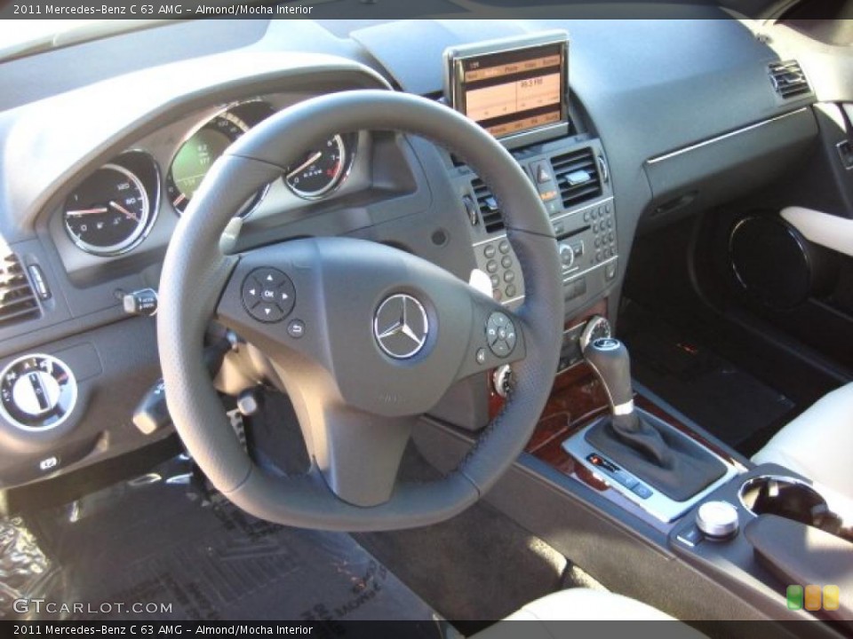 Almond/Mocha Interior Prime Interior for the 2011 Mercedes-Benz C 63 AMG #42086128