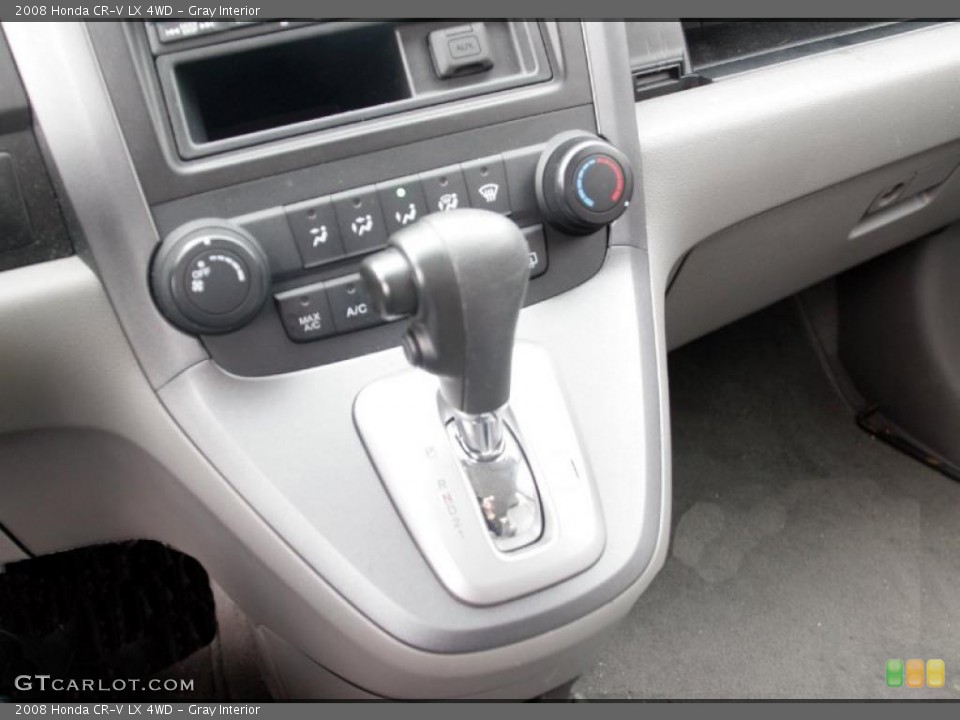 Gray Interior Transmission for the 2008 Honda CR-V LX 4WD #42087391