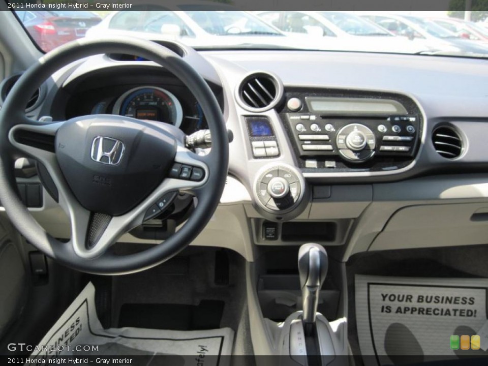 Gray Interior Dashboard for the 2011 Honda Insight Hybrid #42087959