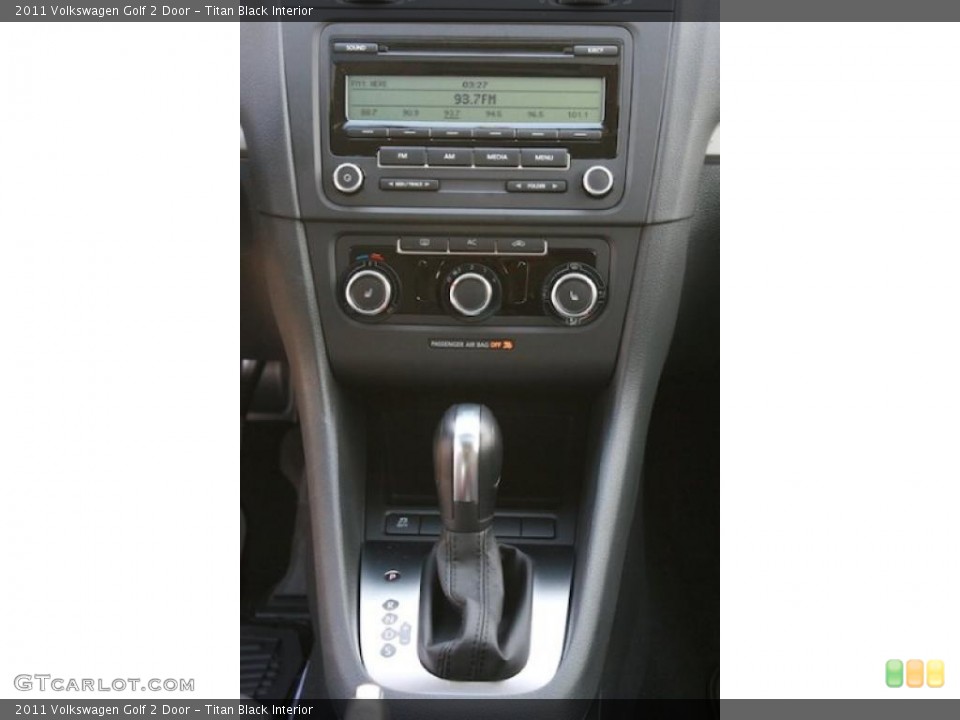 Titan Black Interior Transmission for the 2011 Volkswagen Golf 2 Door #42089319