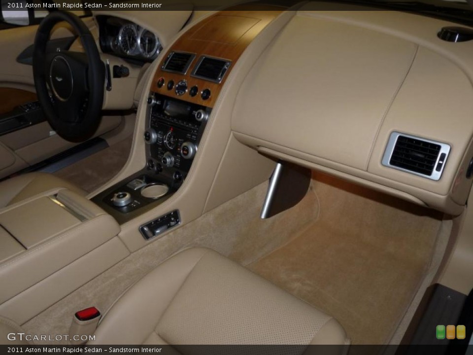 Sandstorm Interior Dashboard for the 2011 Aston Martin Rapide Sedan #42090315