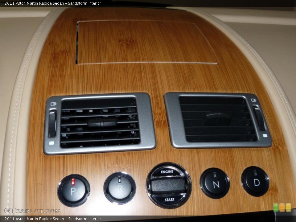Sandstorm Interior Controls for the 2011 Aston Martin Rapide Sedan #42090531
