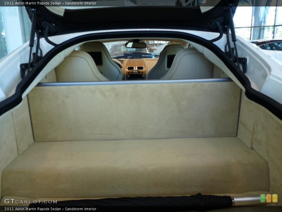 Sandstorm Interior Trunk for the 2011 Aston Martin Rapide Sedan #42090715