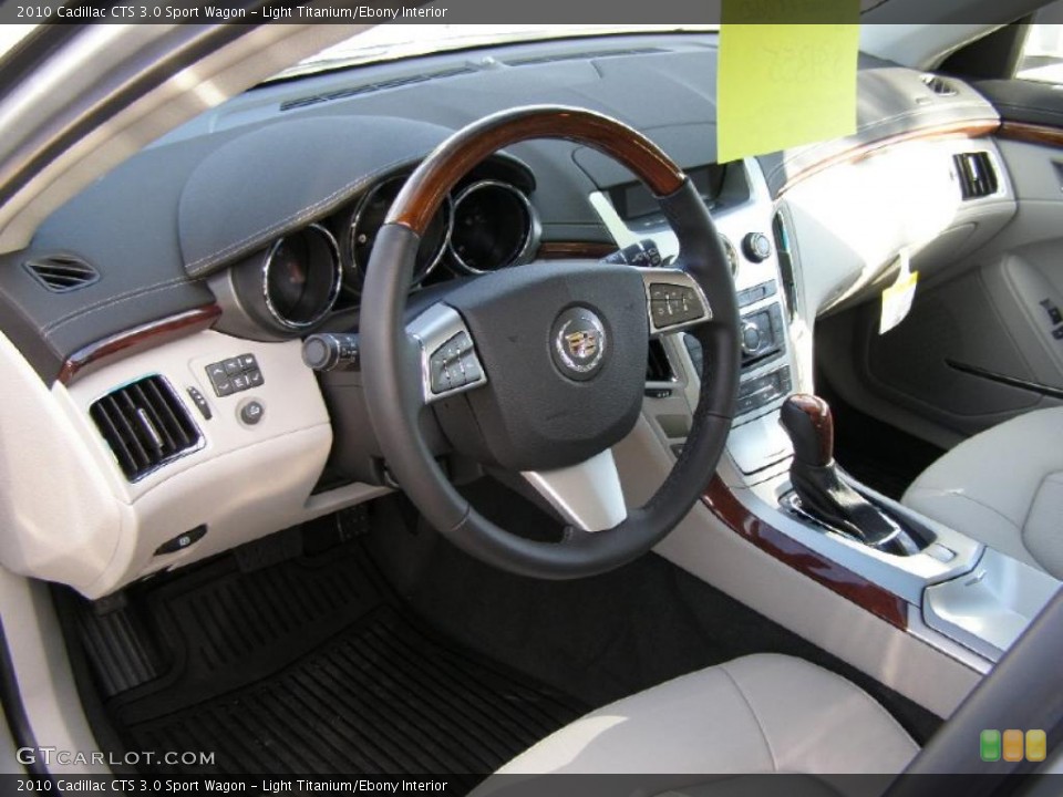 Light Titanium/Ebony Interior Prime Interior for the 2010 Cadillac CTS 3.0 Sport Wagon #42092239