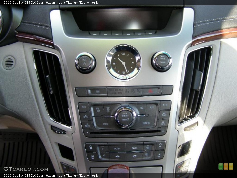 Light Titanium/Ebony Interior Controls for the 2010 Cadillac CTS 3.0 Sport Wagon #42092255