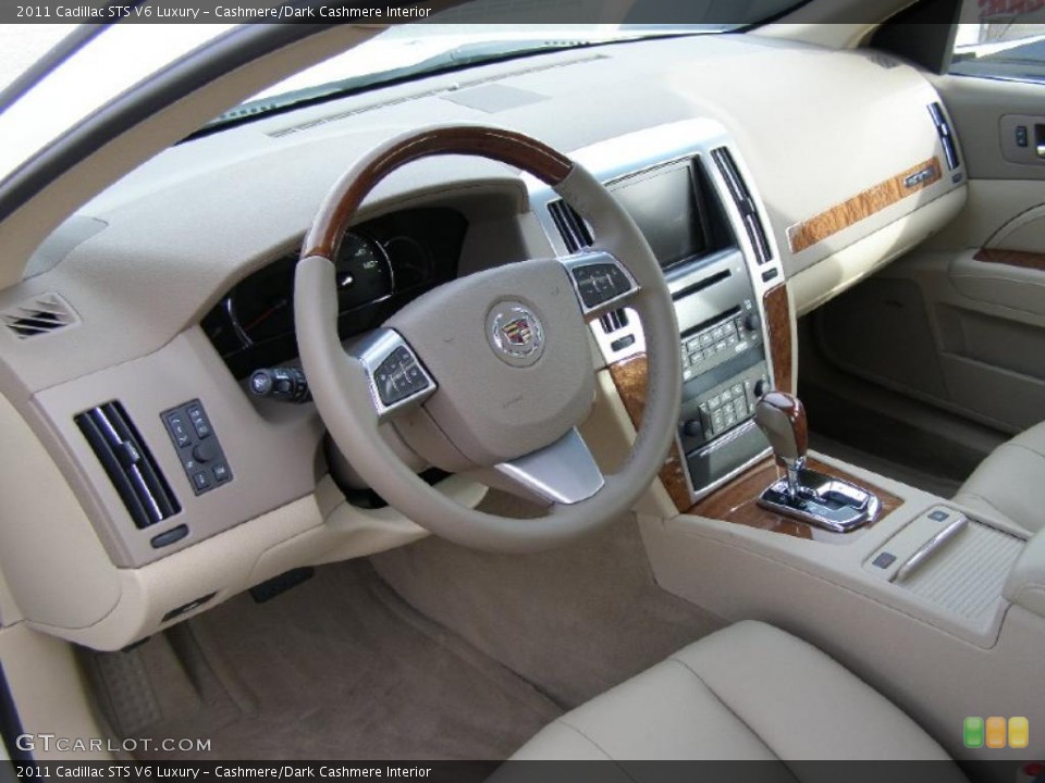 Cashmere/Dark Cashmere Interior Prime Interior for the 2011 Cadillac STS V6 Luxury #42092651