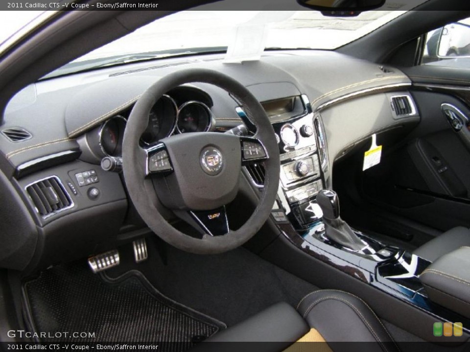 Ebony/Saffron Interior Prime Interior for the 2011 Cadillac CTS -V Coupe #42092783
