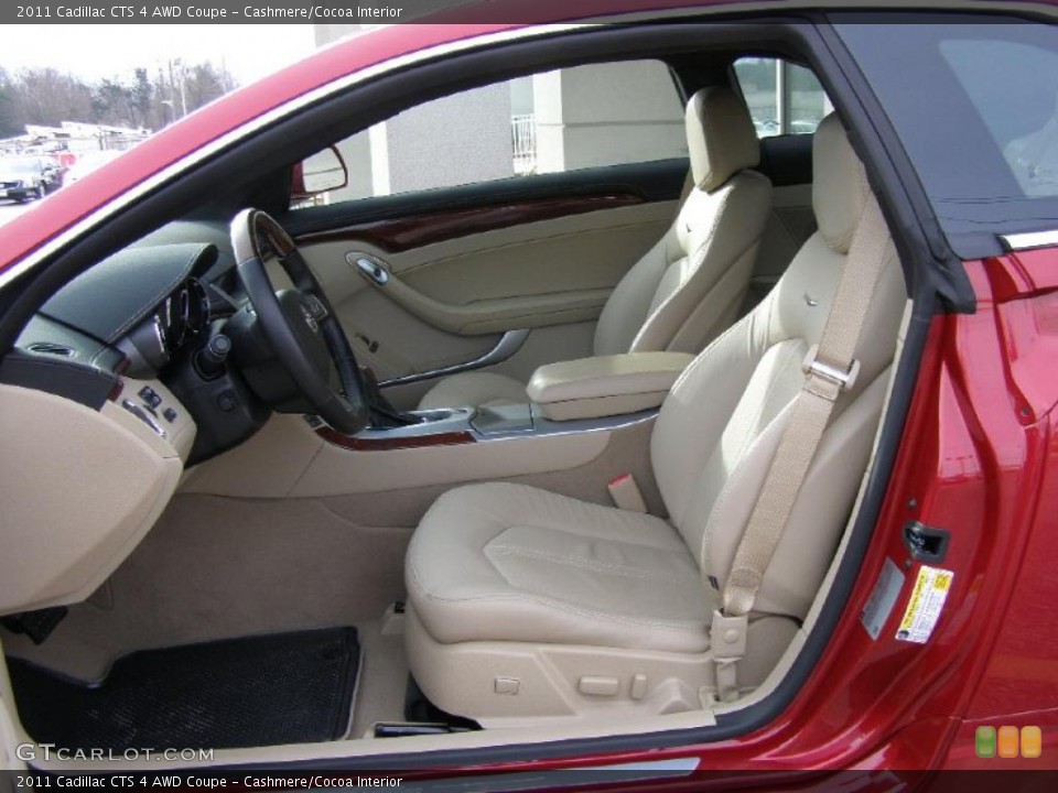 Cashmere/Cocoa Interior Photo for the 2011 Cadillac CTS 4 AWD Coupe #42093083