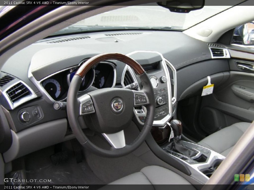 Titanium/Ebony Interior Prime Interior for the 2011 Cadillac SRX 4 V6 AWD #42094147