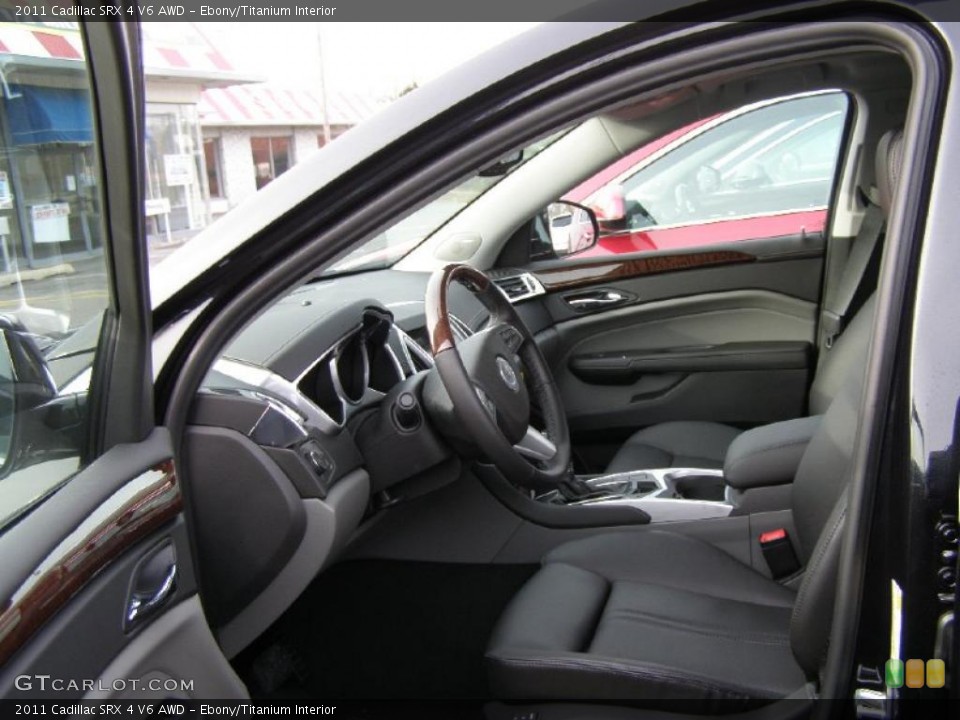 Ebony/Titanium Interior Photo for the 2011 Cadillac SRX 4 V6 AWD #42094263