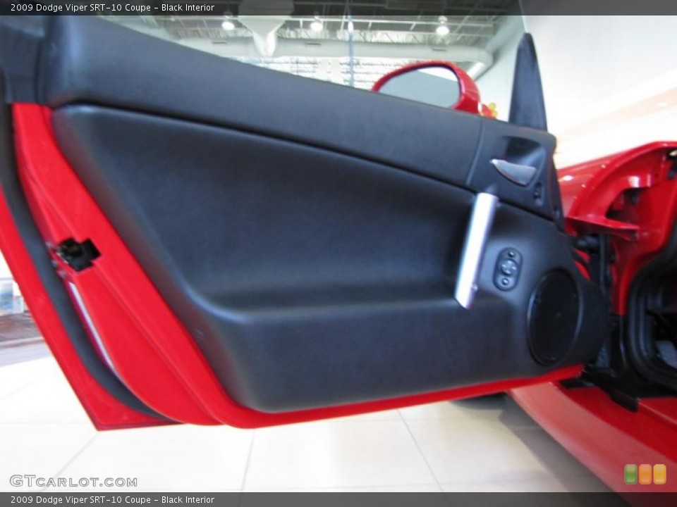 Black Interior Door Panel for the 2009 Dodge Viper SRT-10 Coupe #42095439