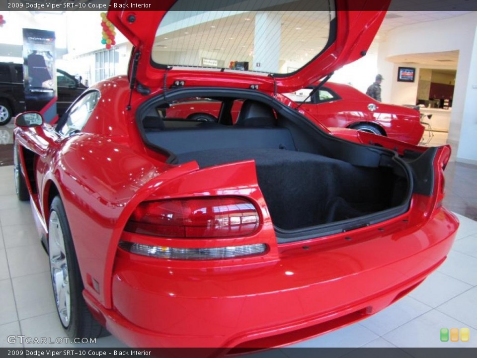 Black Interior Trunk for the 2009 Dodge Viper SRT-10 Coupe #42095447