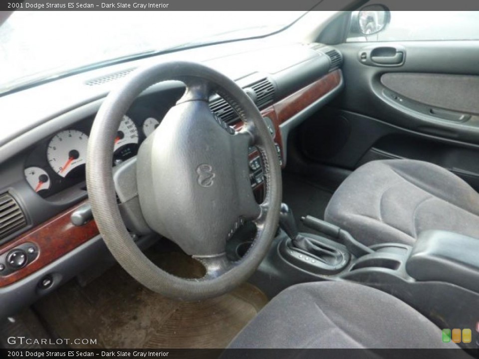 Dark Slate Gray Interior Photo for the 2001 Dodge Stratus ES Sedan #42101561