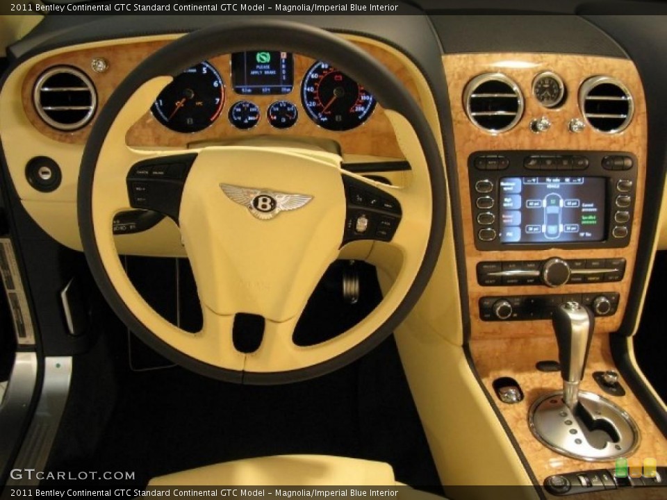 Magnolia/Imperial Blue Interior Dashboard for the 2011 Bentley Continental GTC  #42102113