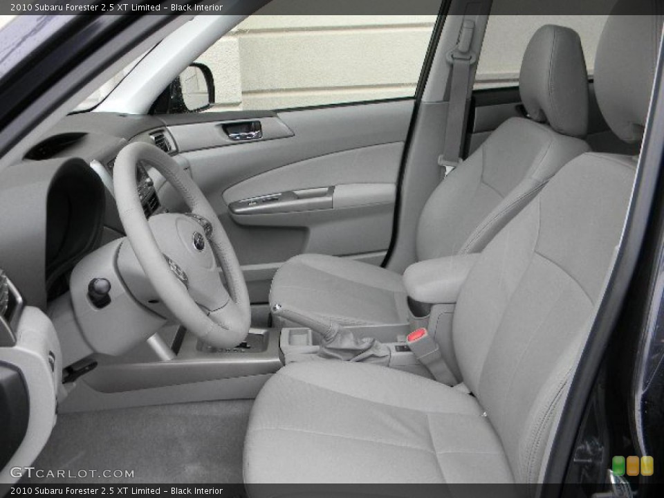 Black Interior Photo for the 2010 Subaru Forester 2.5 XT Limited #42105517