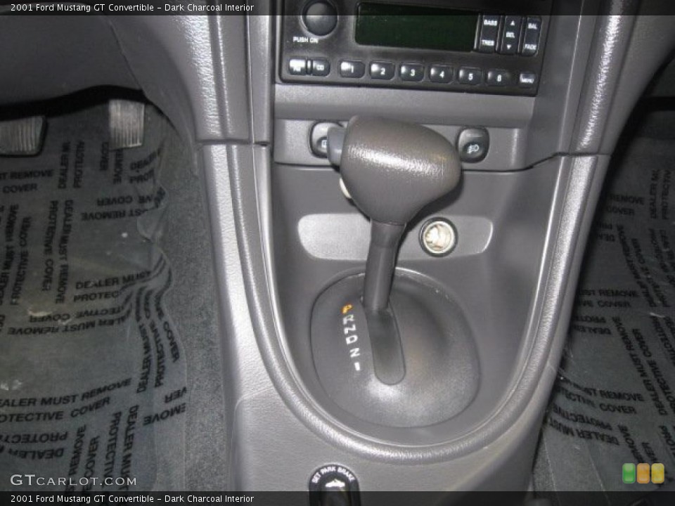 Dark Charcoal Interior Transmission for the 2001 Ford Mustang GT Convertible #42107089