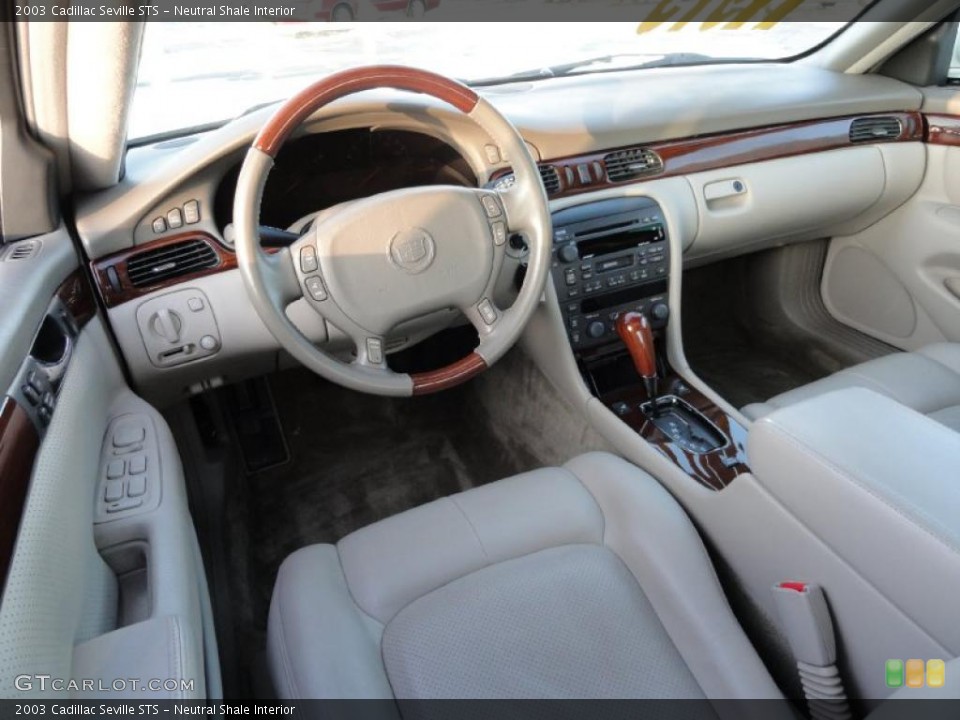 Neutral Shale Interior Prime Interior for the 2003 Cadillac Seville STS #42107825