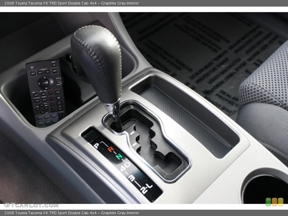 Graphite Gray Interior Transmission for the 2008 Toyota Tacoma V6 TRD Sport Double Cab 4x4 #42110437