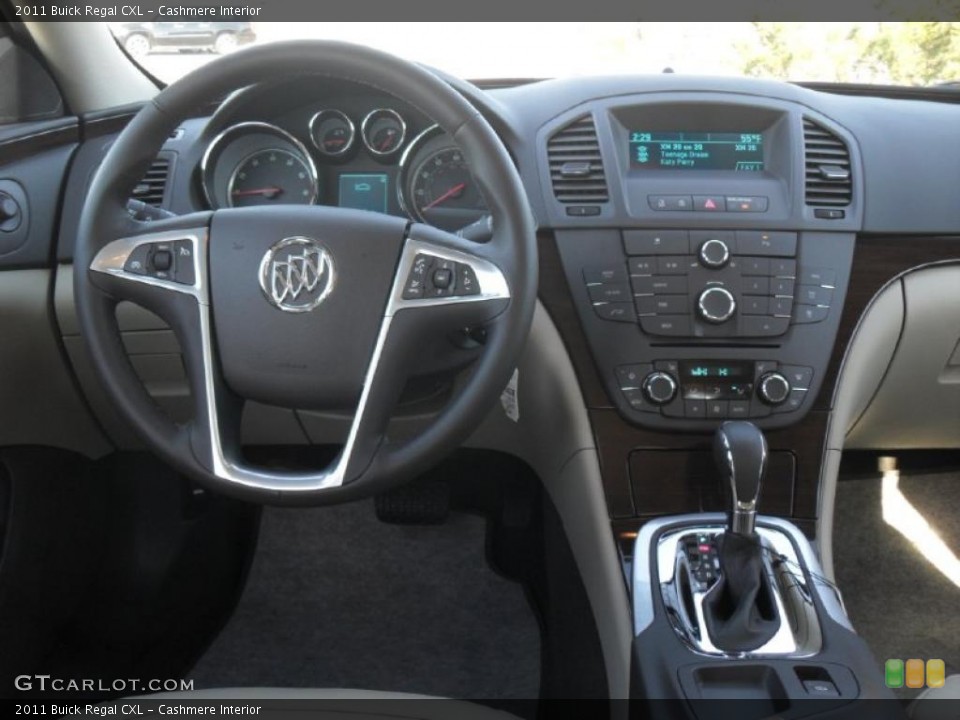 Cashmere Interior Dashboard for the 2011 Buick Regal CXL #42110593
