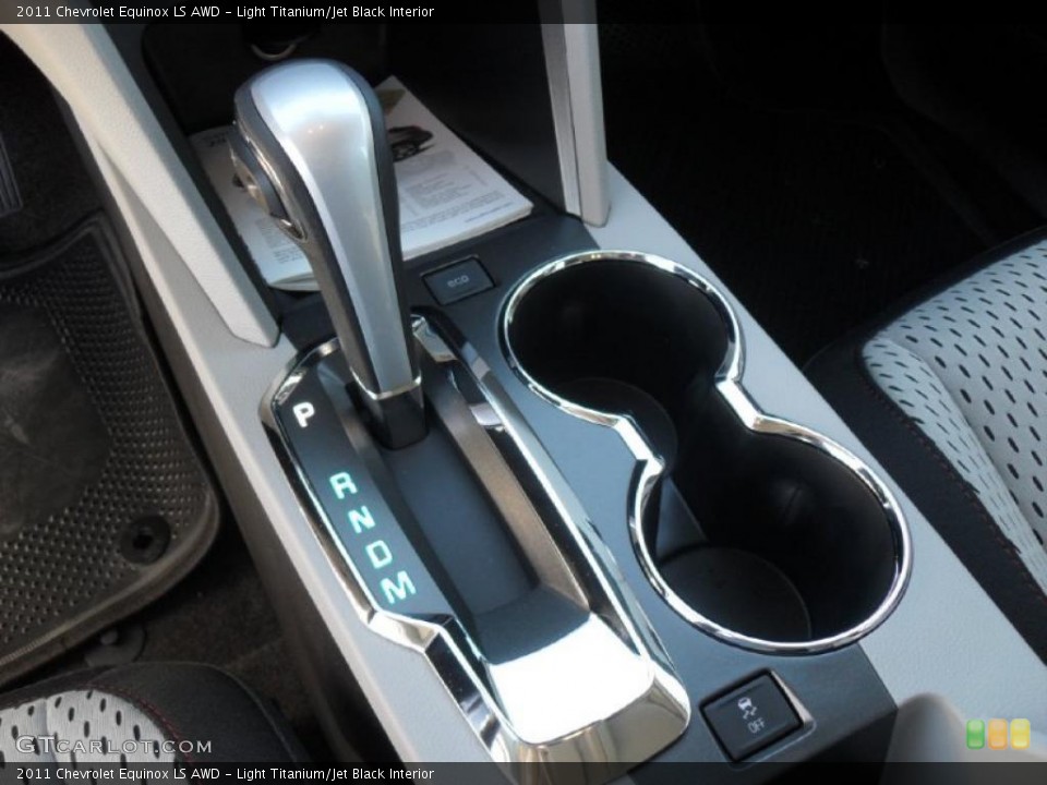 Light Titanium/Jet Black Interior Transmission for the 2011 Chevrolet Equinox LS AWD #42111349