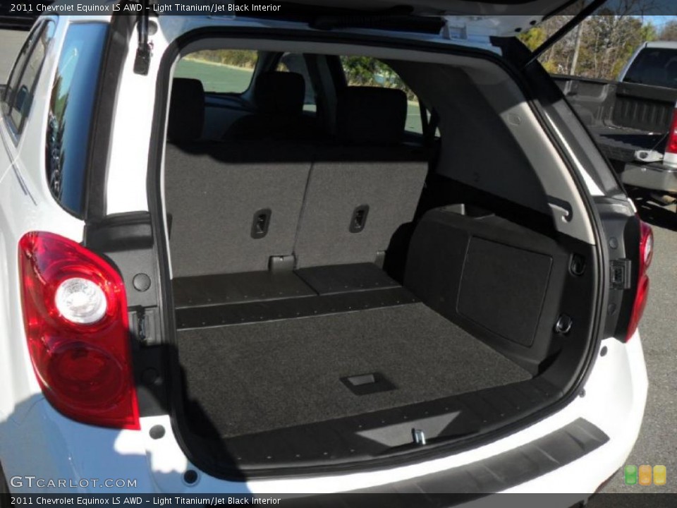 Light Titanium/Jet Black Interior Trunk for the 2011 Chevrolet Equinox LS AWD #42111493