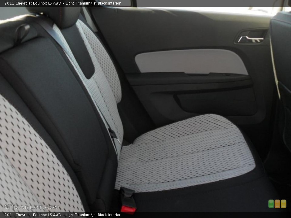 Light Titanium/Jet Black Interior Photo for the 2011 Chevrolet Equinox LS AWD #42111505