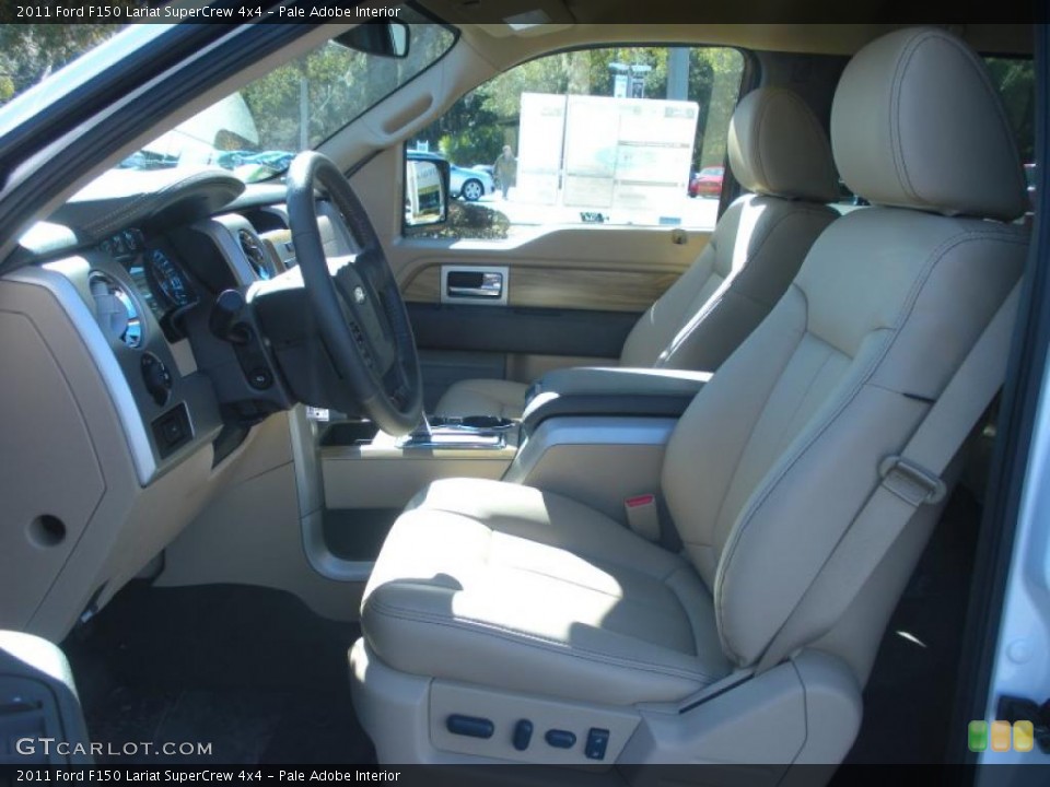 Pale Adobe Interior Photo for the 2011 Ford F150 Lariat SuperCrew 4x4 #42111649