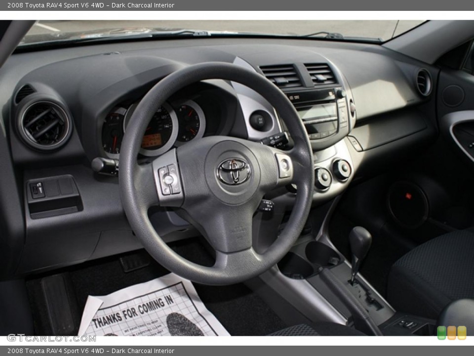 Dark Charcoal Interior Photo for the 2008 Toyota RAV4 Sport V6 4WD #42112733