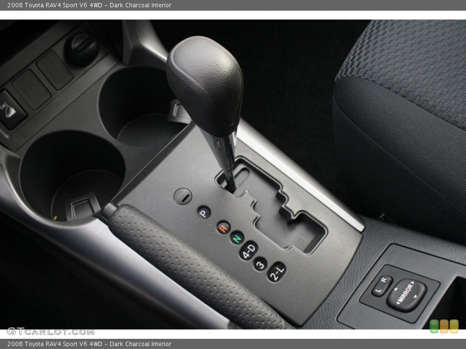 Dark Charcoal Interior Transmission for the 2008 Toyota RAV4 Sport V6 4WD #42112985