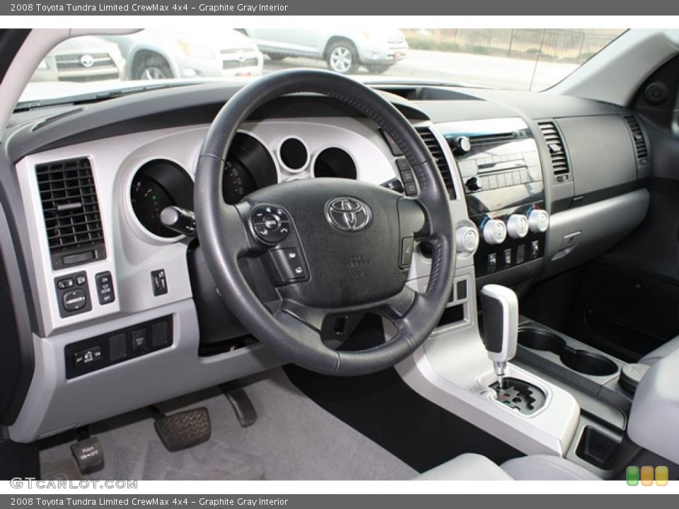 Graphite Gray Interior Photo for the 2008 Toyota Tundra Limited CrewMax 4x4 #42113777