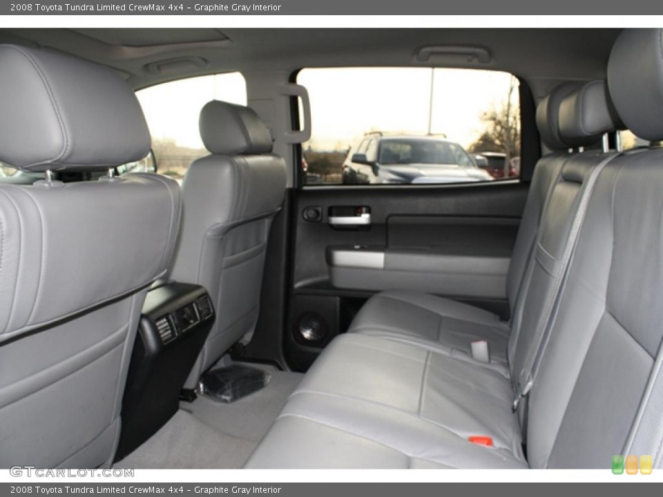 Graphite Gray Interior Photo for the 2008 Toyota Tundra Limited CrewMax 4x4 #42113821