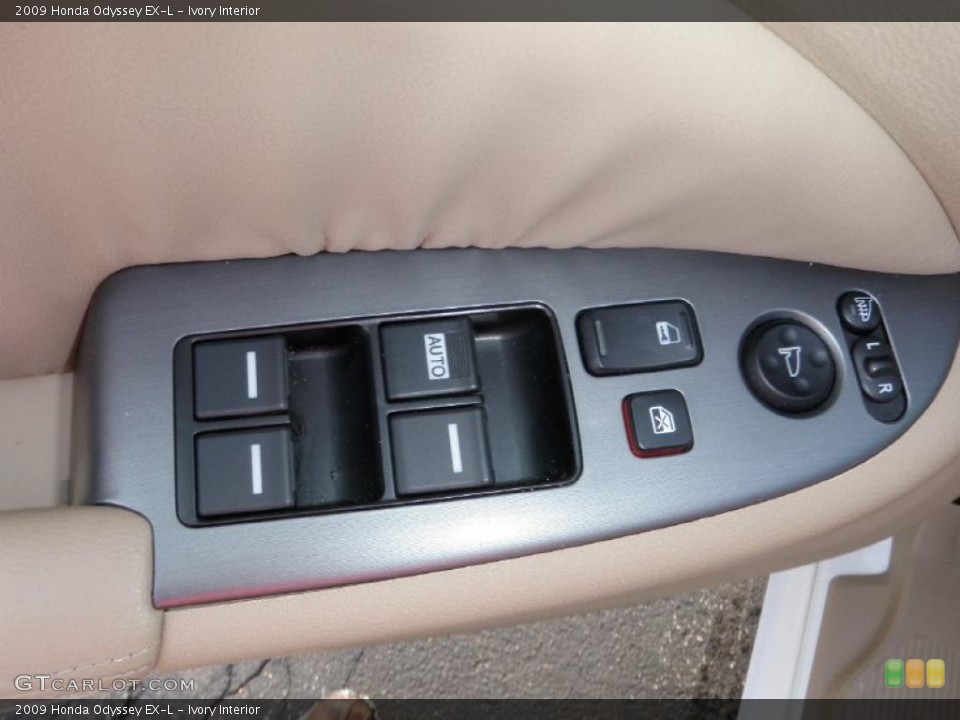 Ivory Interior Controls for the 2009 Honda Odyssey EX-L #42114381