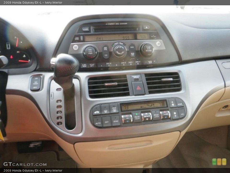 Ivory Interior Controls for the 2009 Honda Odyssey EX-L #42114445