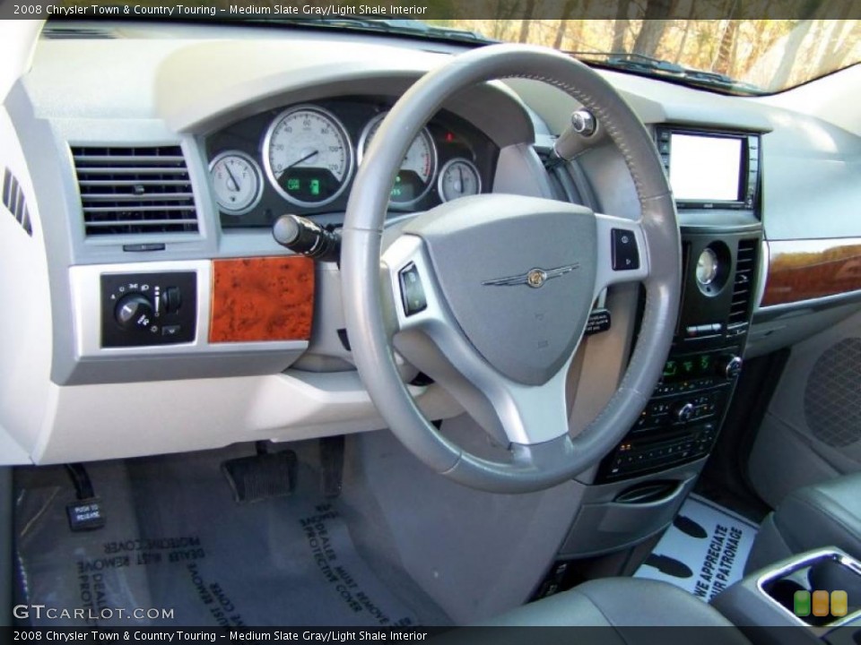 Medium Slate Gray/Light Shale Interior Dashboard for the 2008 Chrysler Town & Country Touring #42114573