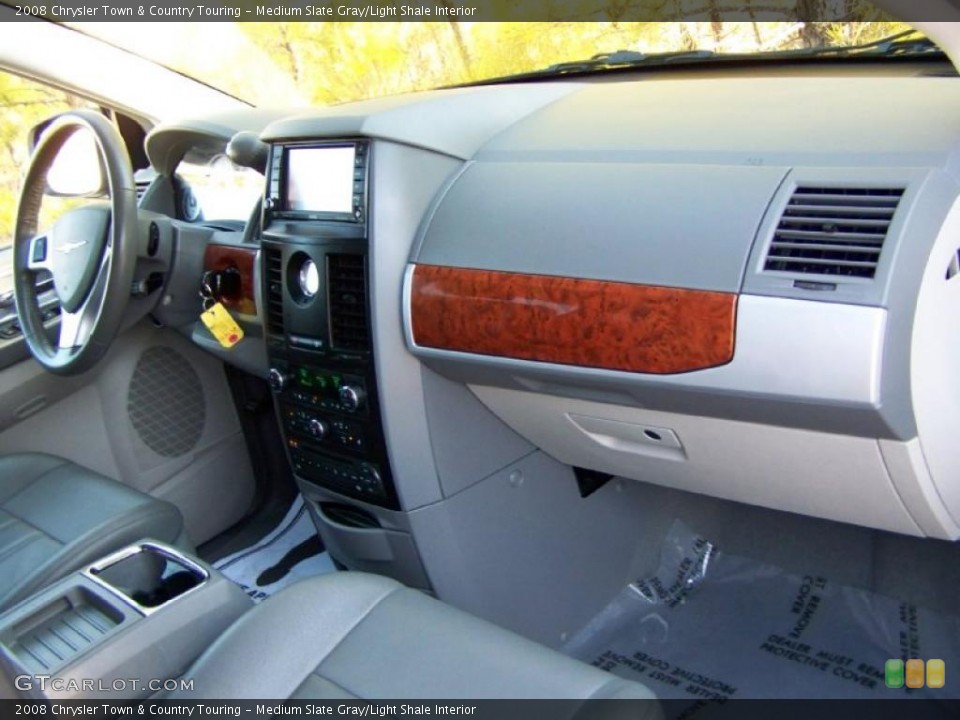 Medium Slate Gray/Light Shale Interior Dashboard for the 2008 Chrysler Town & Country Touring #42114589