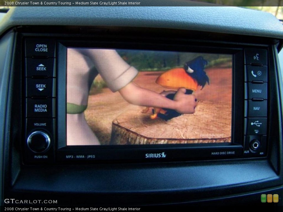 Medium Slate Gray/Light Shale Interior Navigation for the 2008 Chrysler Town & Country Touring #42114781