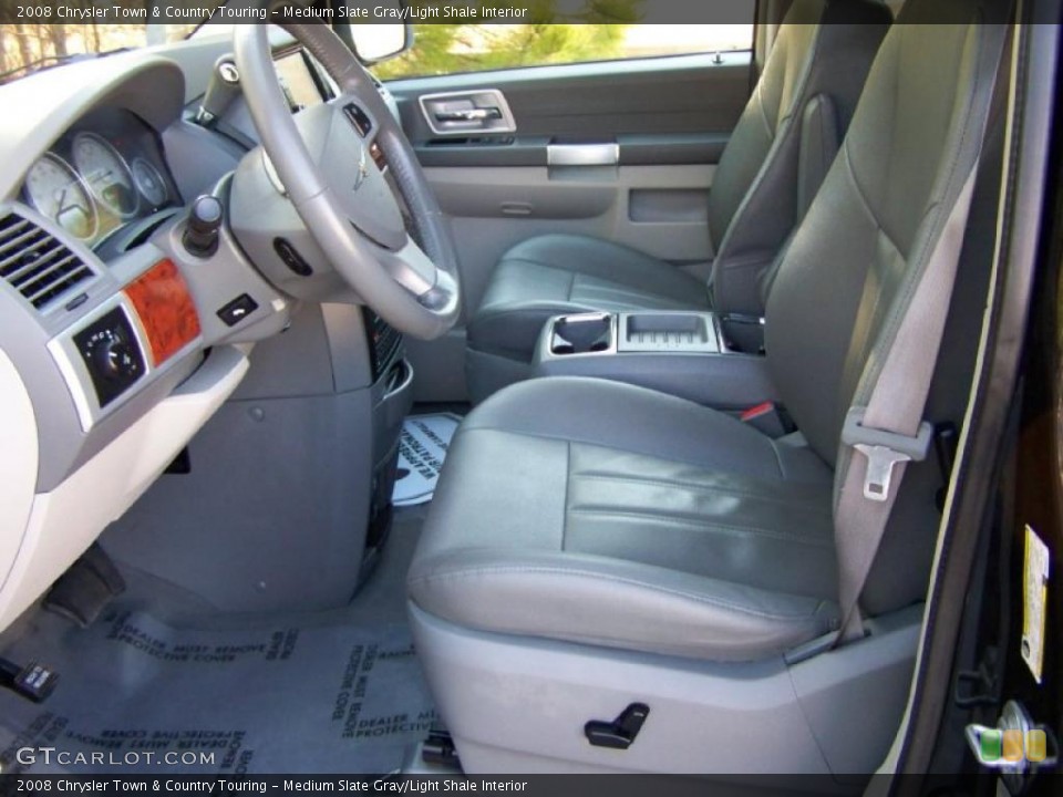 Medium Slate Gray/Light Shale Interior Photo for the 2008 Chrysler Town & Country Touring #42114977