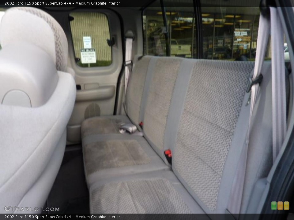Medium Graphite Interior Photo for the 2002 Ford F150 Sport SuperCab 4x4 #42115905