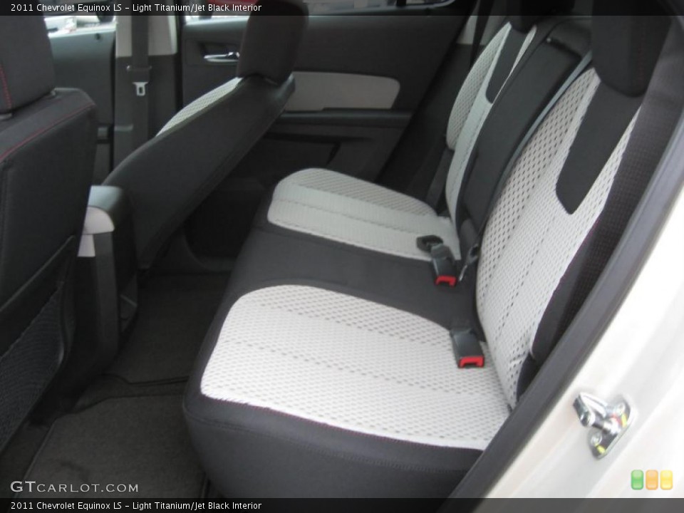Light Titanium/Jet Black Interior Photo for the 2011 Chevrolet Equinox LS #42121522