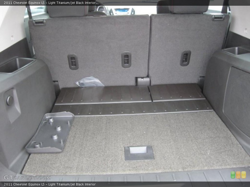 Light Titanium/Jet Black Interior Trunk for the 2011 Chevrolet Equinox LS #42121530