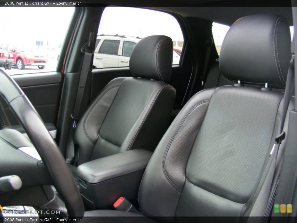Ebony Interior Photo for the 2008 Pontiac Torrent GXP #42121718