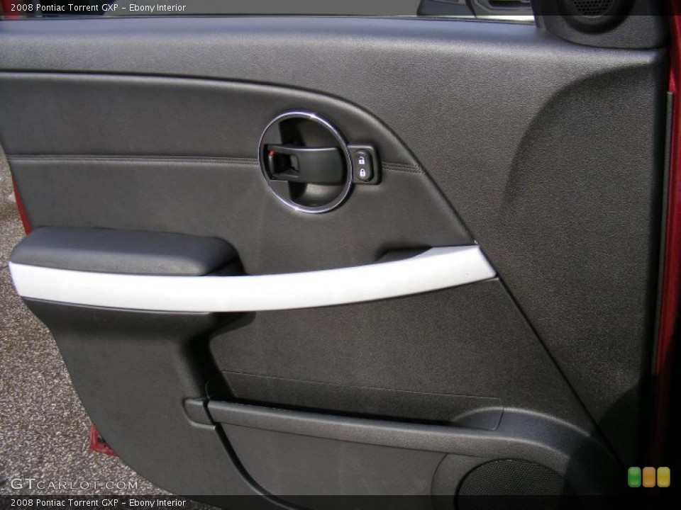 Ebony Interior Door Panel for the 2008 Pontiac Torrent GXP #42121902